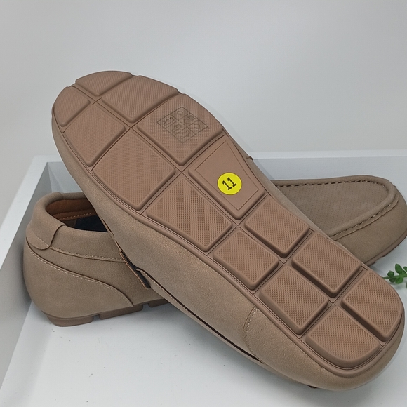 Steve Madden Beige Loafers with Buckle Detail